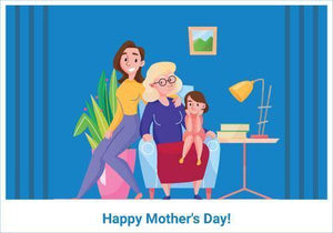 Durfi Happy Mother's Day Gift Card - Durfi Retail Pvt. Ltd.