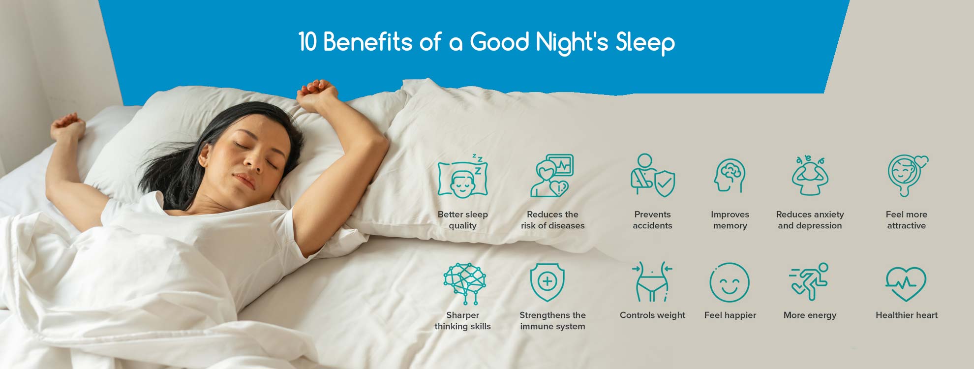 10 Benefits of a Good Night's Sleep Durfi Mattress