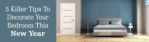 5 Killer Tips To Decorate Your Bedroom This New Year - Durfi Retail Pvt. Ltd.