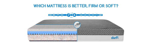 Which Mattress is Better, Firm or Soft? - Durfi Retail Pvt. Ltd.