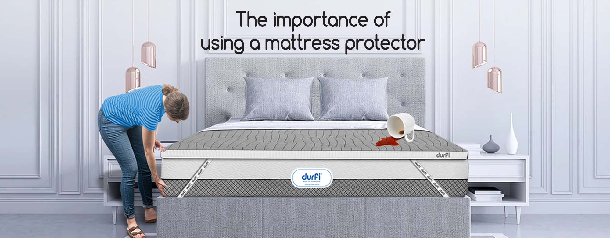 The importance of using a mattress protector Durfi Mattress