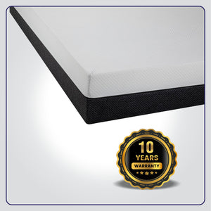 10 years warranty with durfi natural latex ortho mattress