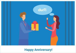 Durfi Happy Anniversary Gift Card - Durfi Retail Pvt. Ltd.